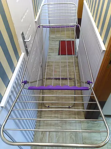 Sturdy Foldable Metal Clothes Drying Rack