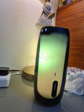 Portable Bluetooth Speaker with Ambient LED Light - Good Working Condition waterproof