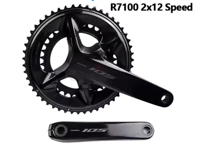 Shimano crankset groupset crank arm cranks gear set electric chain ring sprocket