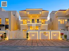 Luxury Villa Facing the Park in Al Zahia | Neoclassical Design + Prime Location + Freehold with All