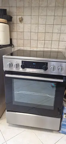 Stainless Steel Freestanding Electric Oven with Glass Door