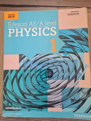 Edexcel AS/A Level Physics 1 textbook (Pearson) - good condition