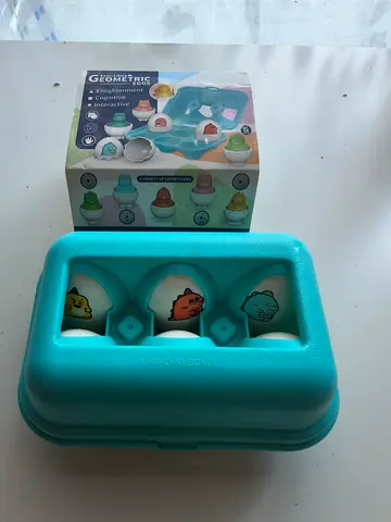 Fabulous geometric eggs education toys
