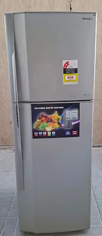 Toshiba Refrigerator with cooling good is for sale, this neat and clean fridge will go asap