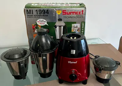 Sumeet MI 1994 Smart Kitchen Mixer with 3 Jars - Excellent working mixer grinder