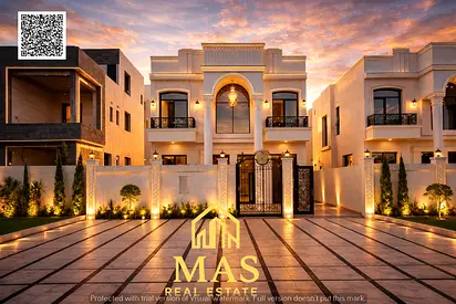 🔥 Luxury Villa for Sale in Al Zahya – Ajman | 20-Meter Front Setback | Registration Fees Included | Prime Location