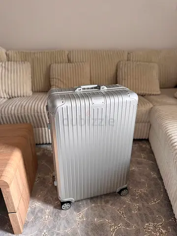 RIMOWA silver suitcase