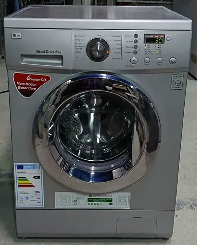 8kg LG Direct Drive DD motor Digital inviter Full automatic Good condition Good working silver