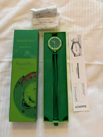 Swatch x Audemars Piguet Green