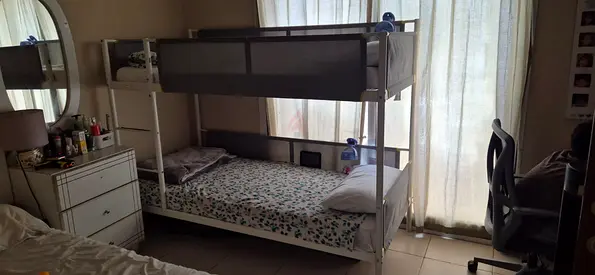 URGENT - IKEA Metal Bunk Bed with Mattress