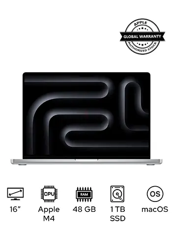 Apple MacBook Pro 16 inch M4 Chip 48GB RAM 1TB SSD 16 and 40 CORE CPU