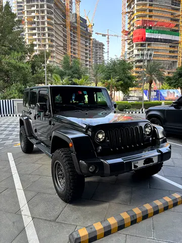 Jeep Wrangler Unlimited Sahara 2017 | GCC Specs | Excellent Condition
