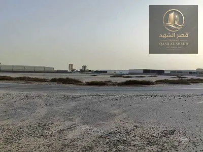 للبيع ارض زاوية في منطقة الصجعة القديمة مساحة 37 الف قدم تملك مواطنين ودول مجلس التعاون فقط