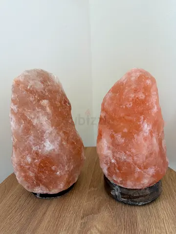 Two Himalayan salt rock