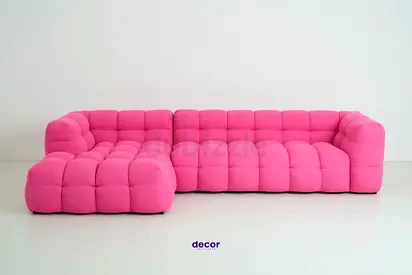 Stylish Fabric L Shaped  Sofa – Perfect for Living Room