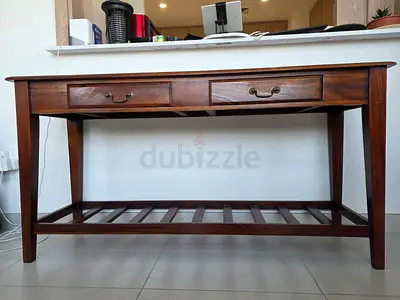 Solid Wood Console Table with Drawers bought from New Zealand more than 10+years