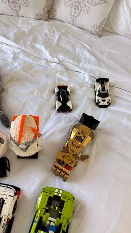 Collection of Lego toys