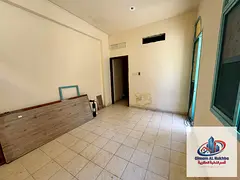 Huge Sharjah bachelor studio. Separate kitchen, balcony, central gas, premium finishes, free parking