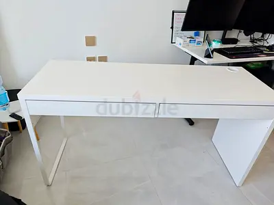 IKEA Computer Desk 142x50cm 2 drawers