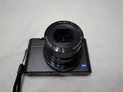 Sony Cyber-shot RX100 compact camera with Carl Zeiss lens