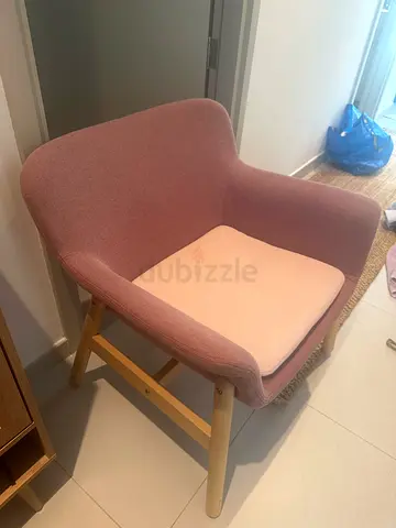 Ikea pink chair