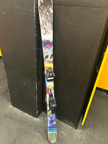 Used Freestyle/All-mountain Skis with Bindings - Good Condition
