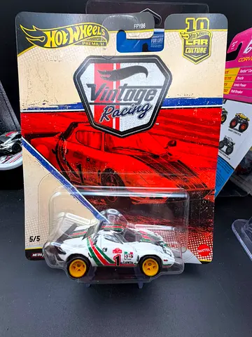 Hot Wheels Vintage Racing Lancia - New In Card