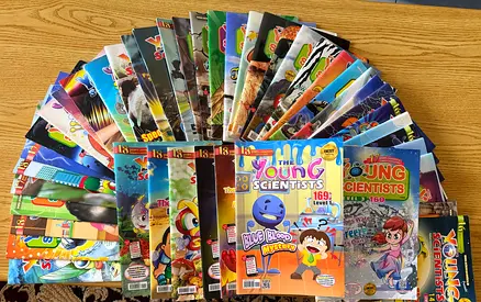 “The Young Scientists Activity/Educational Comics + Activity sets