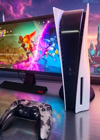 Playstation 5 Disc Edition UAE version with original controller