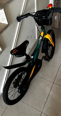 Kids 16-inch Bicycle with Mudguards - Excellent Condition