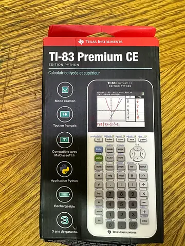 TI-83 Premium CE Graphing Calculator (boxed)