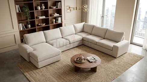 Ikea kivik U Shape Sofa Beige Excellent Condition