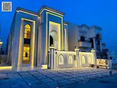 Luxury villa for sale in the most prestigious area of ​​Ajman, Al Helio 2 area