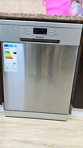 Stainless Steel Hisense Built-in Dishwasher - Good Working Condition