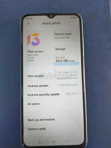 Redmi Note 11R 5G (128GB) Excellent Condition Best Price