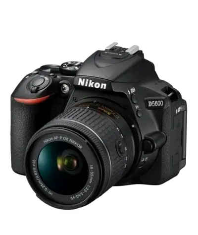 Nikon D5600 DSLR with 18-55mm VR Kit Lens - Good Condition