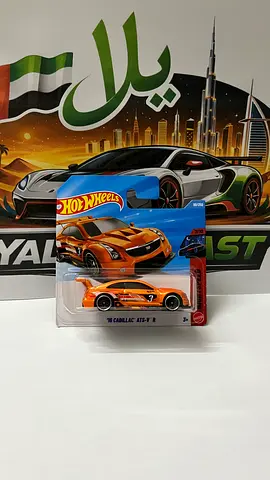 Hotwheels Mainline Cadillac ATS Orange