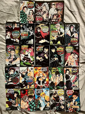 Demon Slayer Manga Vols 1 - 23 For Sale