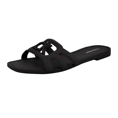 Black Calvin Klein Womens Slide Sandals - 38 Size