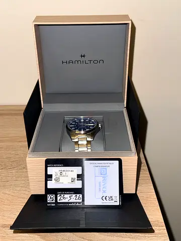 Hamilton Watch - Khaki Aviation Pilot Day Date Auto — Ref. H64635140