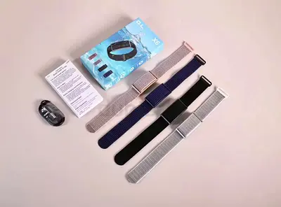 A.L X6 Smart Health Watch with Multiple Straps