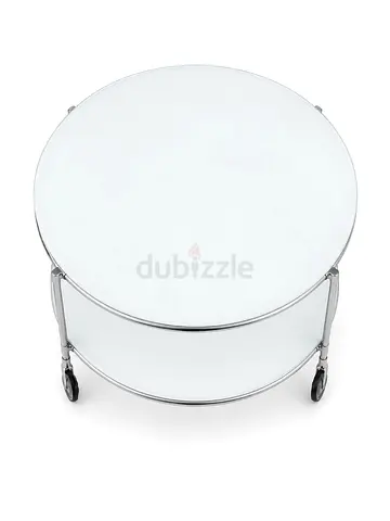 Round 3-Tier Glass table