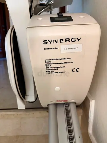 2x UK-Made Straight Stairlifts - Abu Dhabi