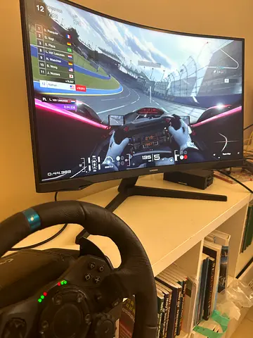 Logitech G29 Driving Force Racing Wheel with Pedals (PS5/PS4/PC Compatible)