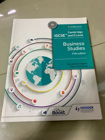 Cambridge IGCSE and O Level Business Studies (5th edition) - Hodder