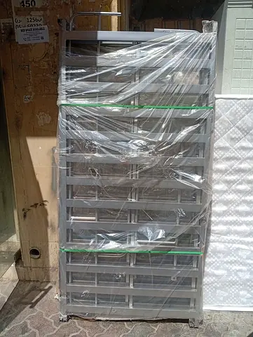 New Bunk Bed Silver Colour Heavy Duty