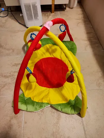 Colorful Baby Activity Play Mat with Arch and Toys