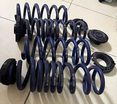 Genuine HR Sport Lowering Springs Set (4 pcs + Perches) - Mercedes W205 C43 / C300 / C450