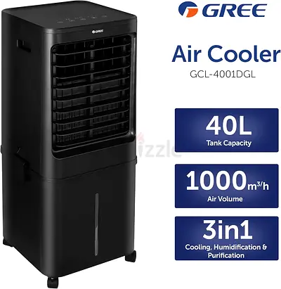 Gree Air Cooler GCL-4001DGL with 40L Tank