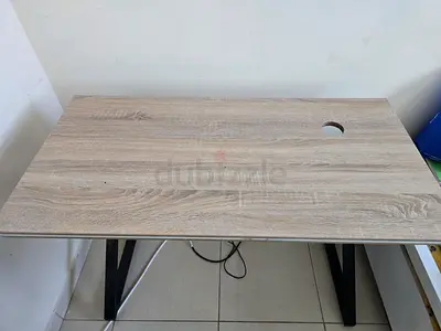 Urgently Sale! Pair of 2 Computer/Study Table with Cable Hole